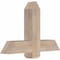 Ekena Millwork Eugene Smooth Timber Gable Bracket, Douglas Fir, 36"W x 24"H x 5 1/2"D x 5 1/2"F, 16/12 Pitch GBW036X24X0606EUG00SDF - alternate 4
